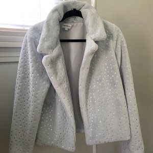 superdown Starry Night Fur Coat Size L